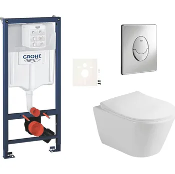Sprchový set Grohe Závěsný wc set do lehkých stěn / předstěnová montáž Glacera Ava SIKOGRSAVASA SIKOGRSAVASA