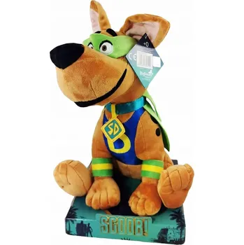 plyšák SCOOBY DOO PLYŠOVÁ HRAČKA ŠTĚNĚ 30 CM ORIGINÁLNÍ PES SCOOBY-DOO SUPERHRDINA