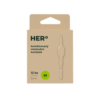 Dentální hygiena Herbai HERBADENT HERo mezizubní kartáčky, velikost M Velikost: M - 12 ks, Značka: Herbadent Perfektní mezizubní čištění pro střední mezery
