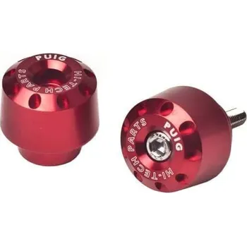 Chránič řídítek pro čtyřkolku Závažíčka řidítek PUIG SHORT červená YAMAHA XP 560 T-MAX 2020-2021