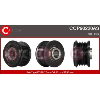 Řemenice, generátor CASCO CCP90220AS