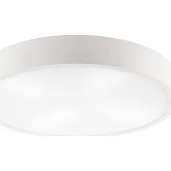 Stropní svítidlo NATURAL 4xE27/60W/230V pr. 57,5 cm bílá/borovice