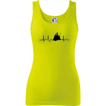 Harry - EKG hrad - Dámské tílko - S ( Limetková )