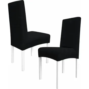 Potah na židli Černý potah na židli