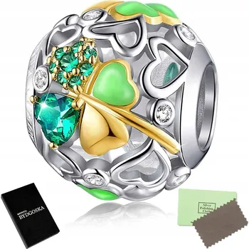 Přívěsek Přívěsek charms Mennica Bydgoska jetel se srdcem