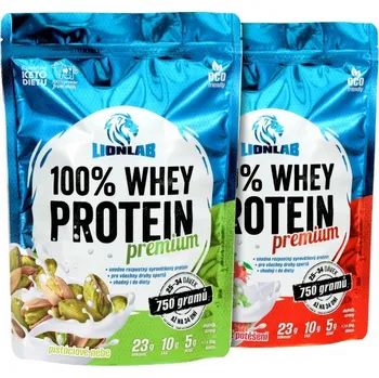 Protein Lionlab 100 % Whey Protein 2270 g - akce 1+1
