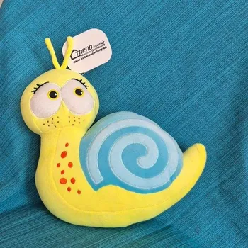 plyšák Plyšák polštářek šnek (100% Polyester)