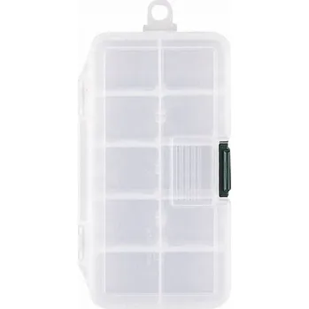 Pouzdro na rybářské vybavení Krabička Meiho Fly Case průhledná