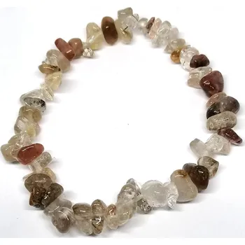 Náramek Náramek Sagenit sekaný 19 cm