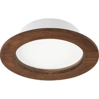 LED Podhledové svítidlo WOODY SPOT LED/12,5W/230V 4000K třešeň pr. 16 cm