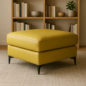 Taburet Kožený taburet DENVER