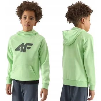 Chlapecká mikina Chlapecká Mikina 4F zelená 4FJWSS24TSWSM0925
