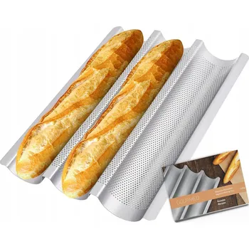 Obraz GOURMEO Plech na pečení baget (pro 3 bagety)