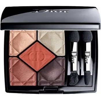Oční stíny Dior 5 Couleurs paletka očních stínů 5 lisovaných stínů 767 Inflame 7g