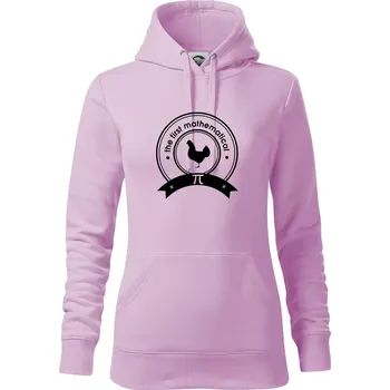 Dámská mikina The First Mathematical - Mikina dámská Cape s kapucí - XS ( Orchid )