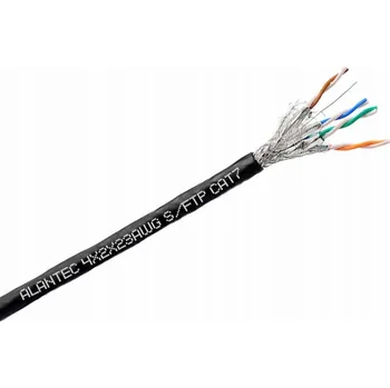 Síťový kabel Šroubovák Alantec S/FTP kat. 7 1 m
