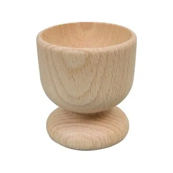 Stojánek na vajíčko Kalíšek na vajíčko dřevo WOOD