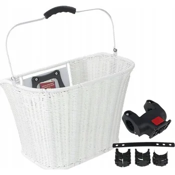 Košík na láhev Přední košík na kolo sportown košík na kolo na řídítka 22,2 25,4 31,8 bílý