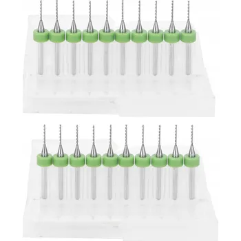 Vrták 20 kusů PCB vrtáků z wolframové oceli