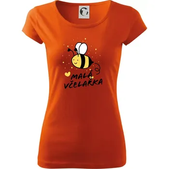Dámské tričko Malý včelař - Dámské triko Pure - XS ( Oranžová )