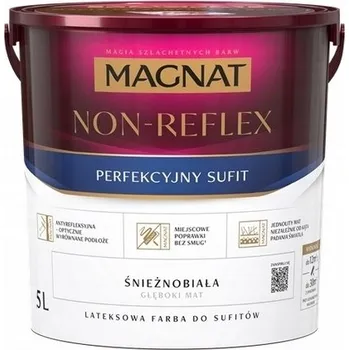 barva na zeď Magnat Non-Reflex 5L barva bílá antireflexní na stropy bílá
