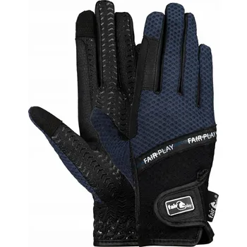 Moto rukavice Rukavice FP ISTRIA ocelově modro-černé XS