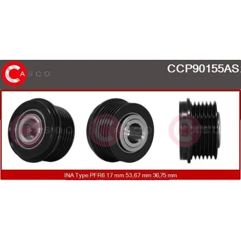 Řemenice, generátor CASCO CCP90155AS