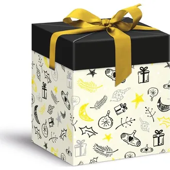 Vánoce MFP krabička dárková vánoční 12x12x15cm 5370603