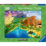 Ravensburger Minecraft krajina 500 dílků