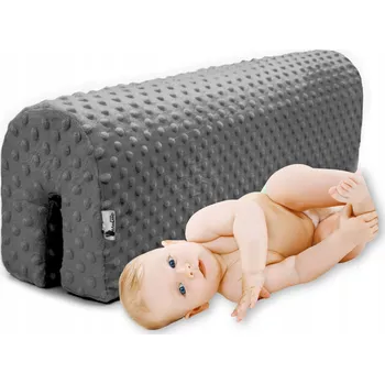 Prostěradlo Pěnový chránič na postel, zábranu do postýlky šedý 120 cm Dreamland