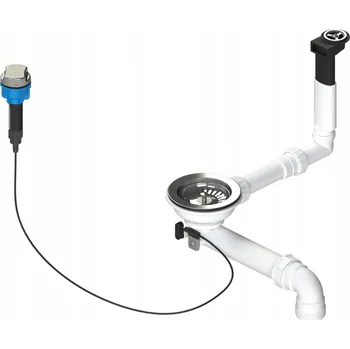 Sifon Sifon pro dřez DŘEZ s horním přepadem SCHOCK automat č. 49