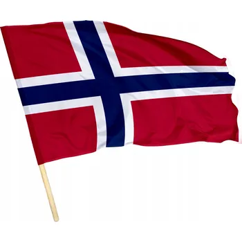 Obraz VLAJKA Norska 112x70 cm NORSKO Norská vlajka Norway Flag