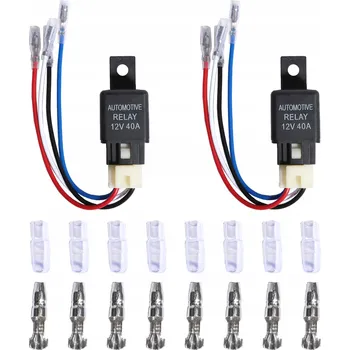 Relé Vodotěsné relé 4pinový pocínovaný nylon