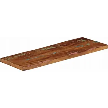 Konferenční stolek Deska stolu, 80x20x3,8 cm, obdélníková, masivní recyklované dřevo