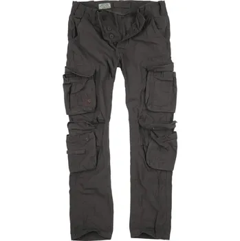 Pánské kalhoty SURPLUS Kalhoty AIRBORNE SLIMMY ANTHRAZIT XXL ŠEDÁ - GREY