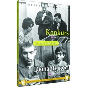 DVD film Konkurs / Démanty noci - DVD v krabičce (14mm), 1964
