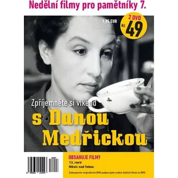 DVD film Nedělní filmy pro pamětníky 7: Dana Medřická (2DVD) - 2x DVD v balení Kolekce