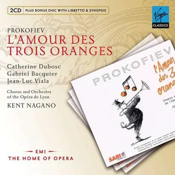 DVD film Amour des Trois Oranges Nagano Kent - 3x CD