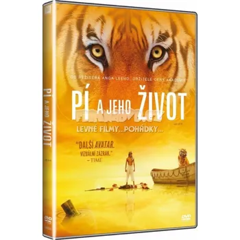 DVD film Pí a jeho život - DVD v krabičce (14mm)