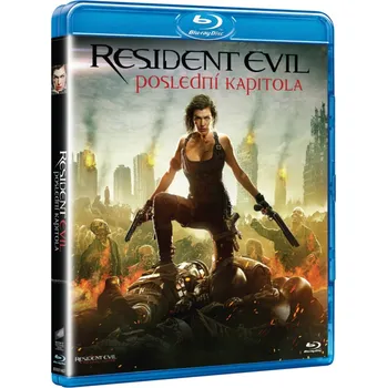 DVD film Resident Evil: Poslední kapitola - Blu-ray v krabičce, 2017