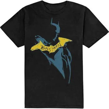 DVD film Batman - Yellow Sketch DC Comics - Tričko unisex černé - L