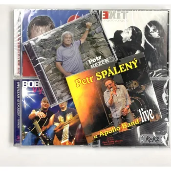 DVD film Kolekce POP 1 (6xCD) Rezek Petr, Hypochondr Jarda, KEKS, Spálený Petr, Exit, Bobr a Motýl - 6x CD