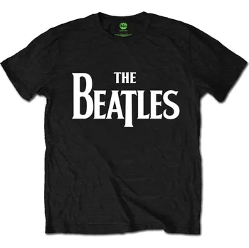 DVD film Drop T Logo Beatles - Tričko unisex černé - XL