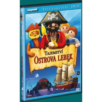 DVD film Playmobil: Tajemství Ostrova lebek - DVD v krabičce (14mm)