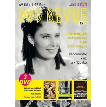 DVD film DVD revue 13: Lelíček ve službách Sherlocka Holmesa, Robinsonka a Souboj vojevůdců 4 (3DVD) - 3x DVD v balení Kolekce