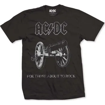 About to Rock AC/DC - Tričko unisex černé - XXXL