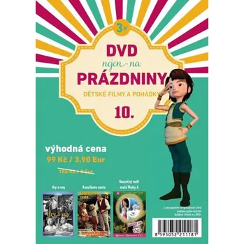 DVD film DVD nejen na prázdniny 10 (3DVD) - 3x DVD v balení Kolekce