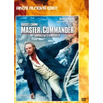 DVD film Master & Commander: Odvrácená strana (knižní edice) - DVD v krabičce (14mm)