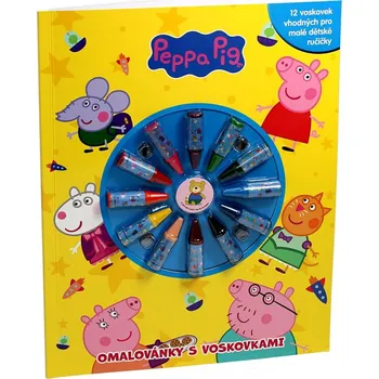 DVD film Peppa Pig - Omalovánky s voskovkami autora nemá - Kniha