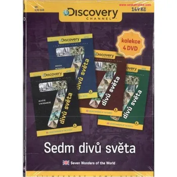 DVD film Sedm divů světa (4DVD) - 4x DVD v balení Kolekce